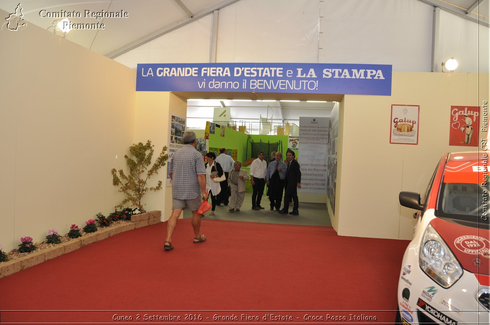 Cuneo 2 Settembre 2016 - Grande Fiera d'Estate - Croce Rossa Italiana- Comitato Regionale del Piemonte