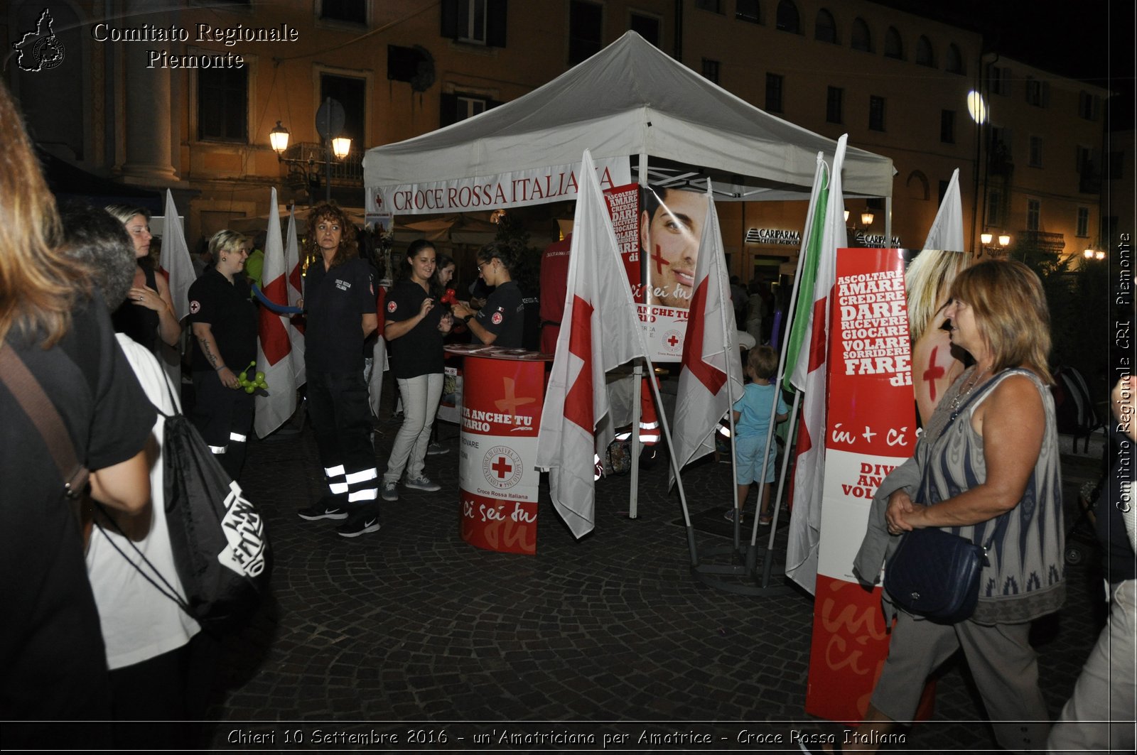 Chieri 10 Settembre 2016 - un'Amatriciana per Amatrice - Croce Rossa Italiana- Comitato Regionale del Piemonte