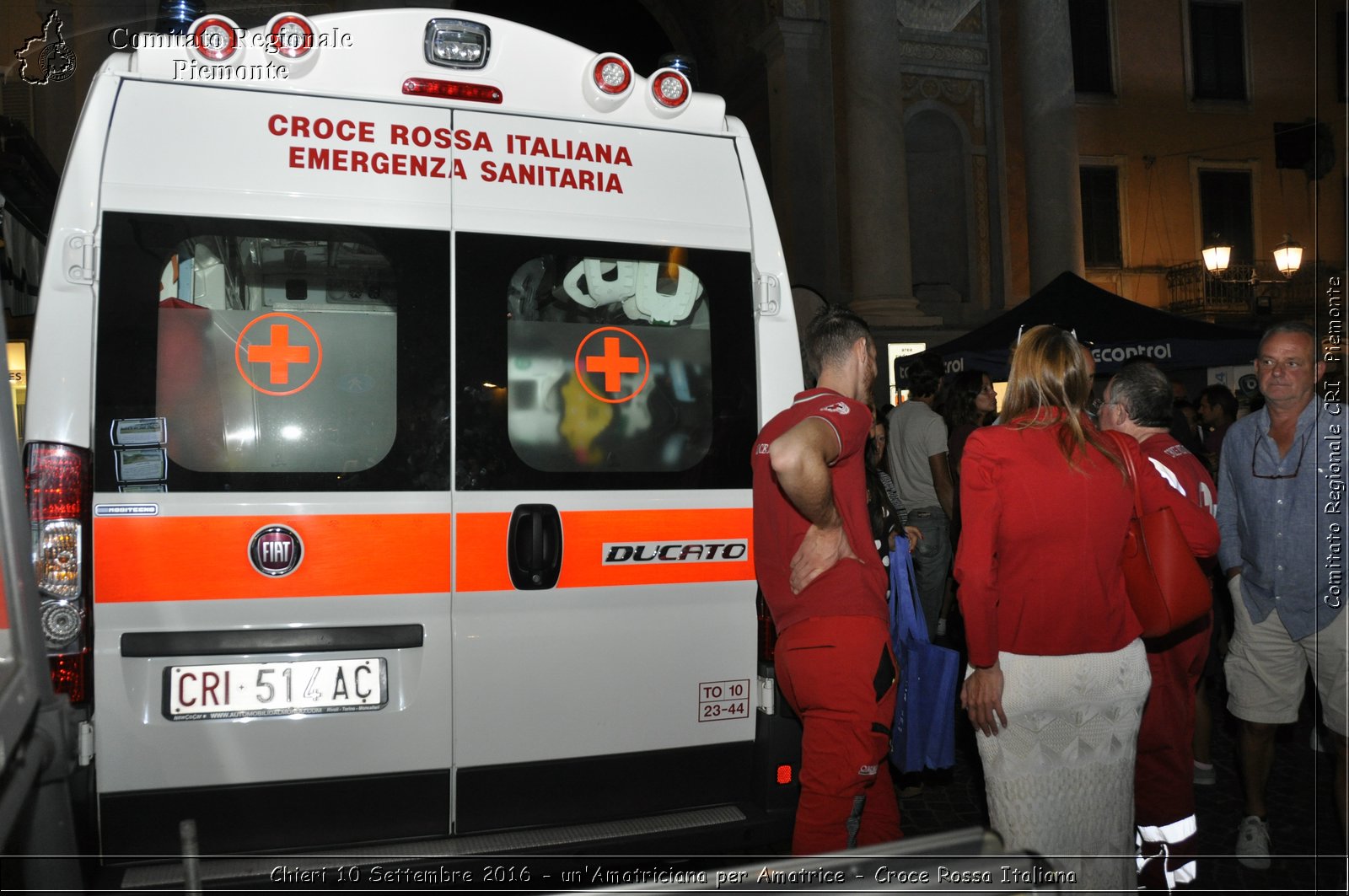 Chieri 10 Settembre 2016 - un'Amatriciana per Amatrice - Croce Rossa Italiana- Comitato Regionale del Piemonte