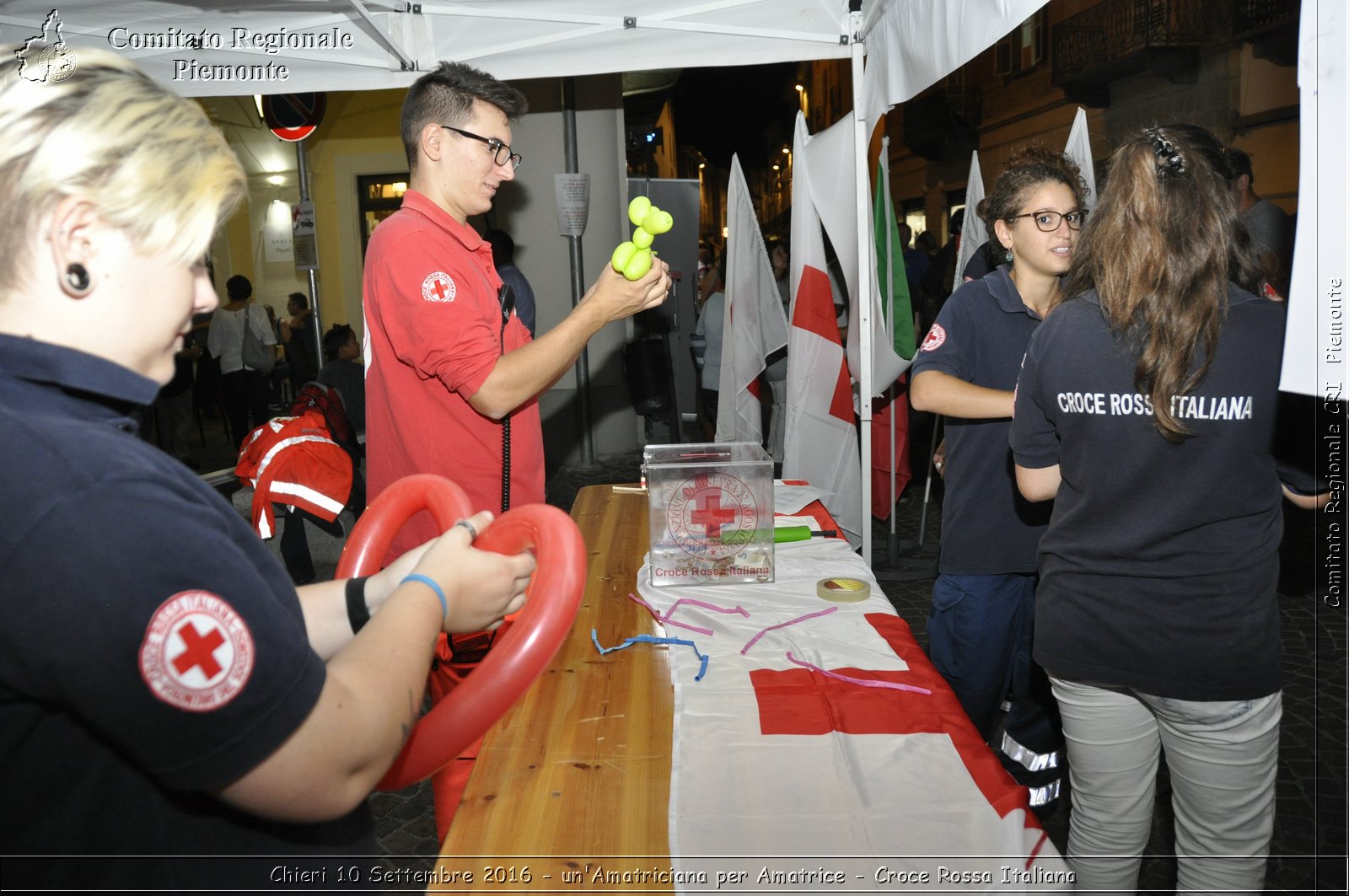 Chieri 10 Settembre 2016 - un'Amatriciana per Amatrice - Croce Rossa Italiana- Comitato Regionale del Piemonte