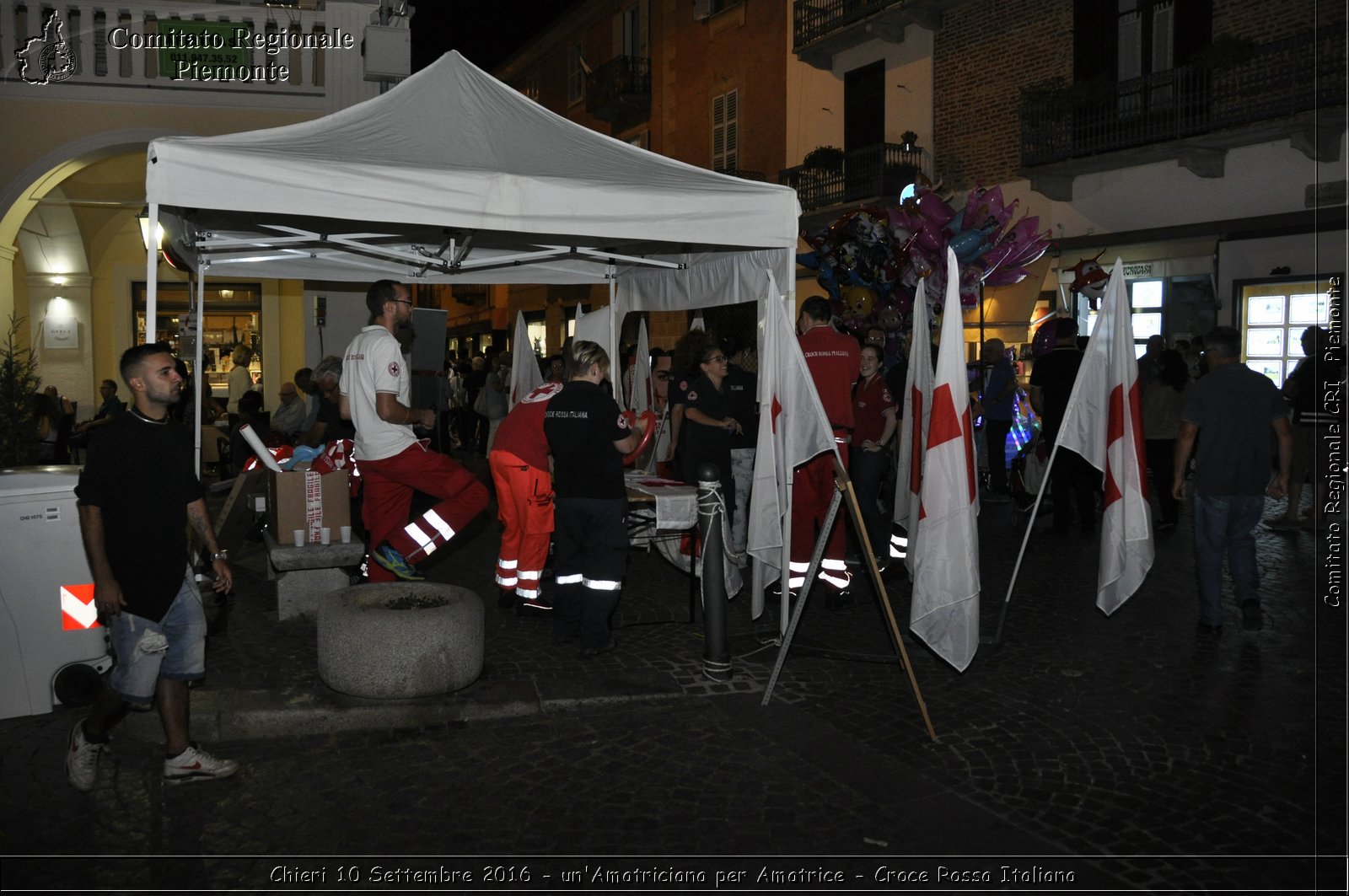 Chieri 10 Settembre 2016 - un'Amatriciana per Amatrice - Croce Rossa Italiana- Comitato Regionale del Piemonte