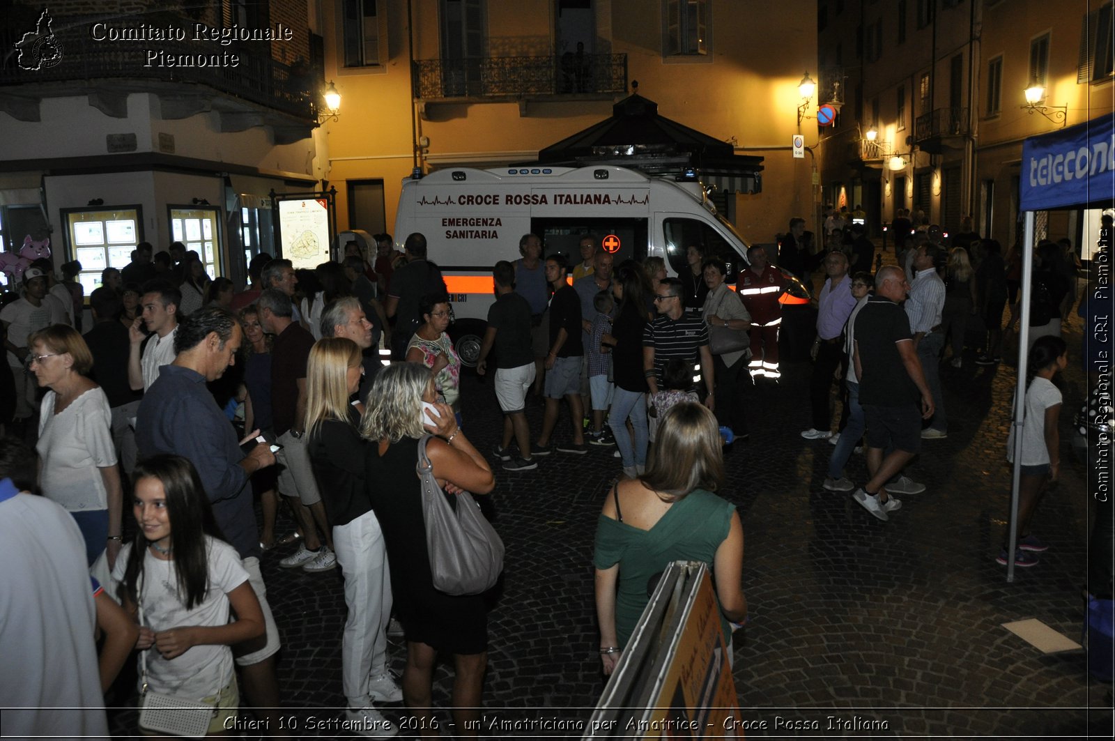 Chieri 10 Settembre 2016 - un'Amatriciana per Amatrice - Croce Rossa Italiana- Comitato Regionale del Piemonte