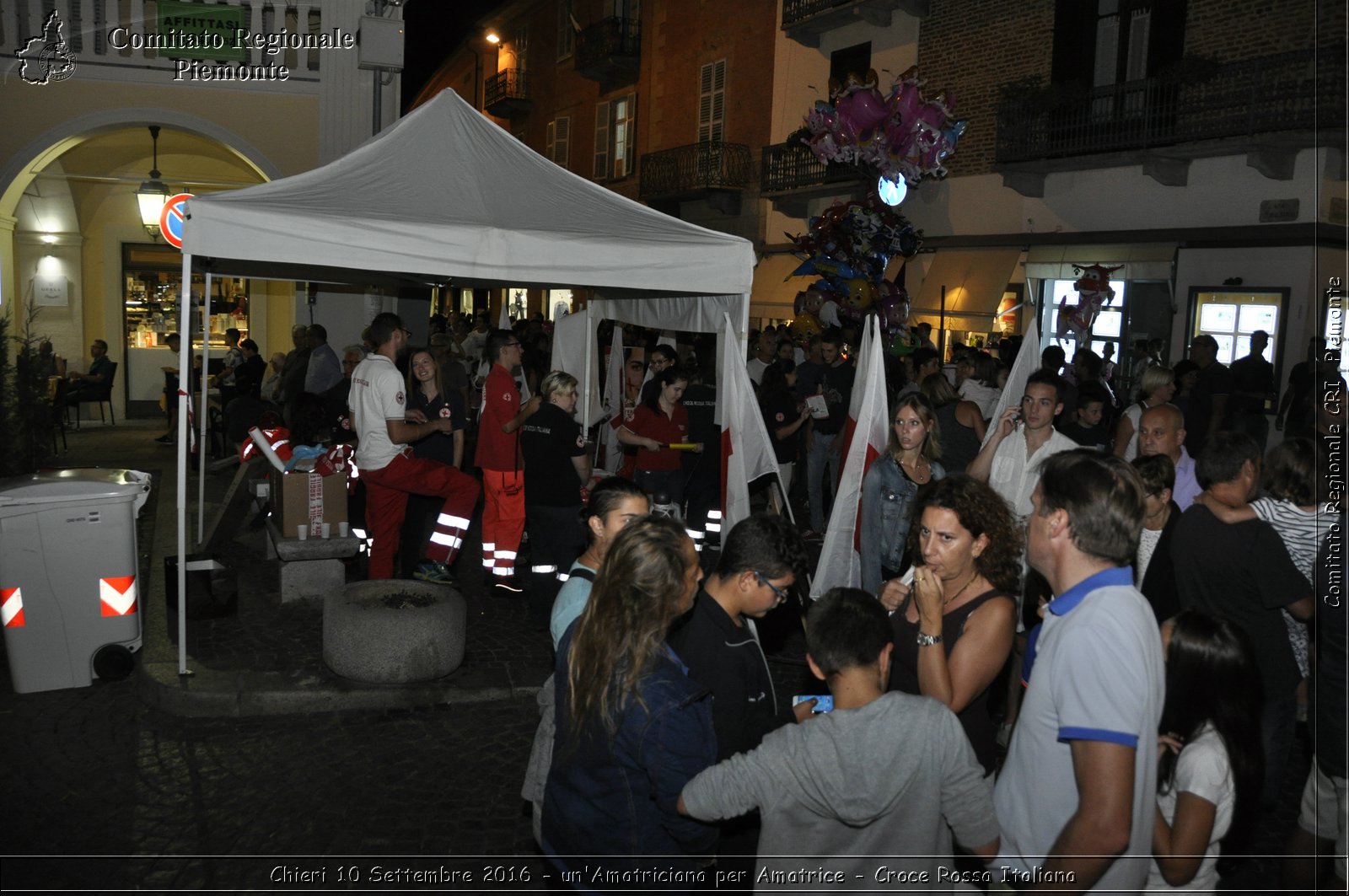 Chieri 10 Settembre 2016 - un'Amatriciana per Amatrice - Croce Rossa Italiana- Comitato Regionale del Piemonte