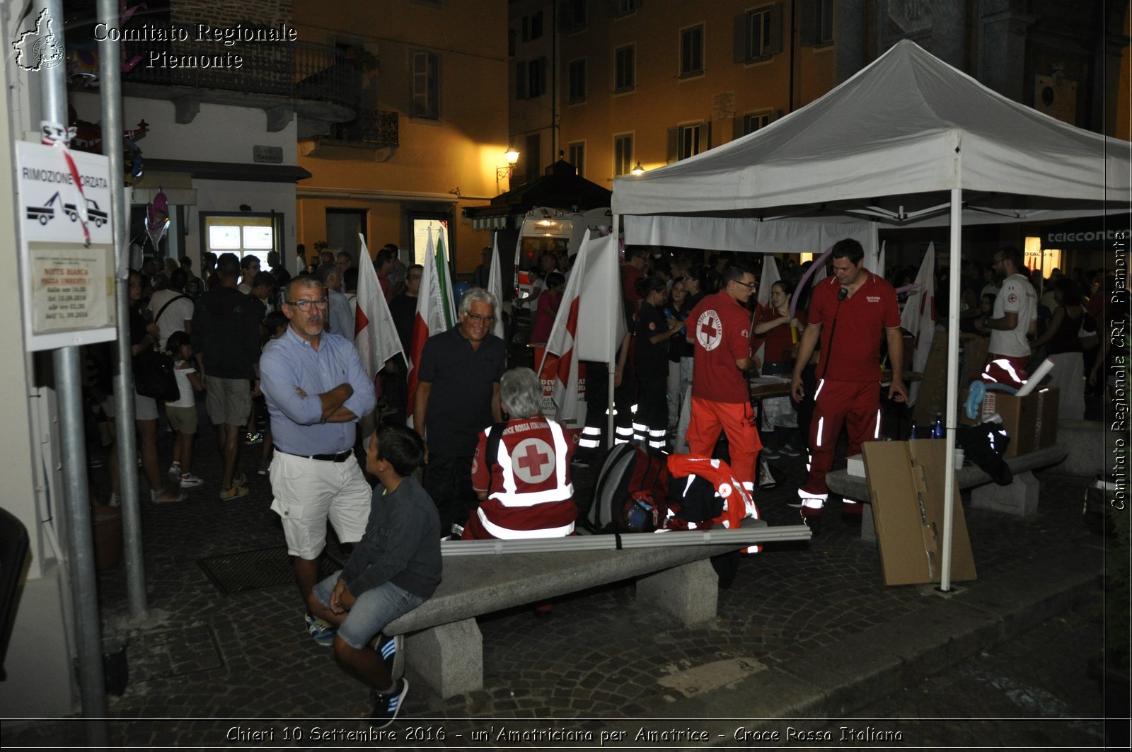 Chieri 10 Settembre 2016 - un'Amatriciana per Amatrice - Croce Rossa Italiana- Comitato Regionale del Piemonte