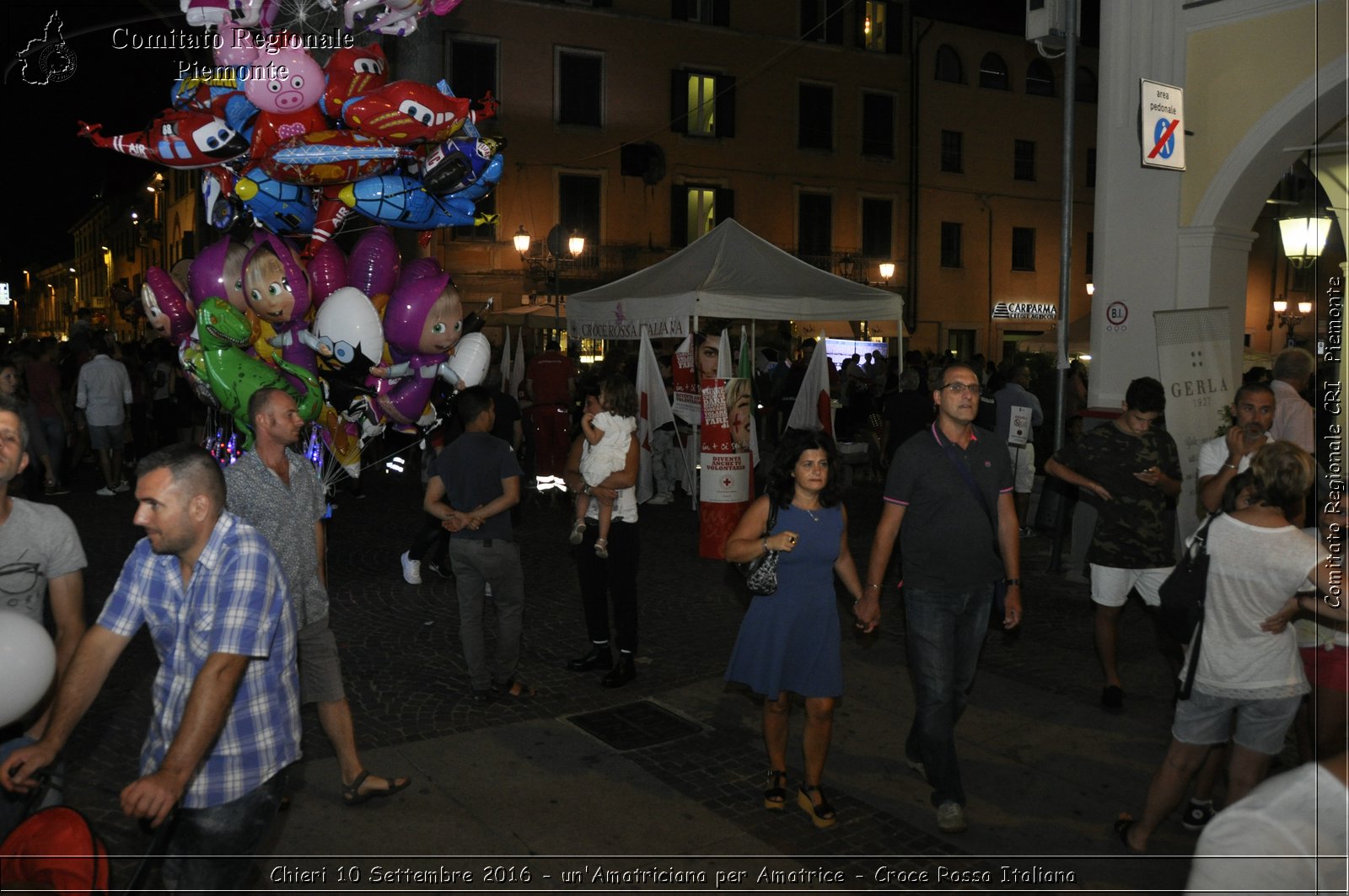 Chieri 10 Settembre 2016 - un'Amatriciana per Amatrice - Croce Rossa Italiana- Comitato Regionale del Piemonte