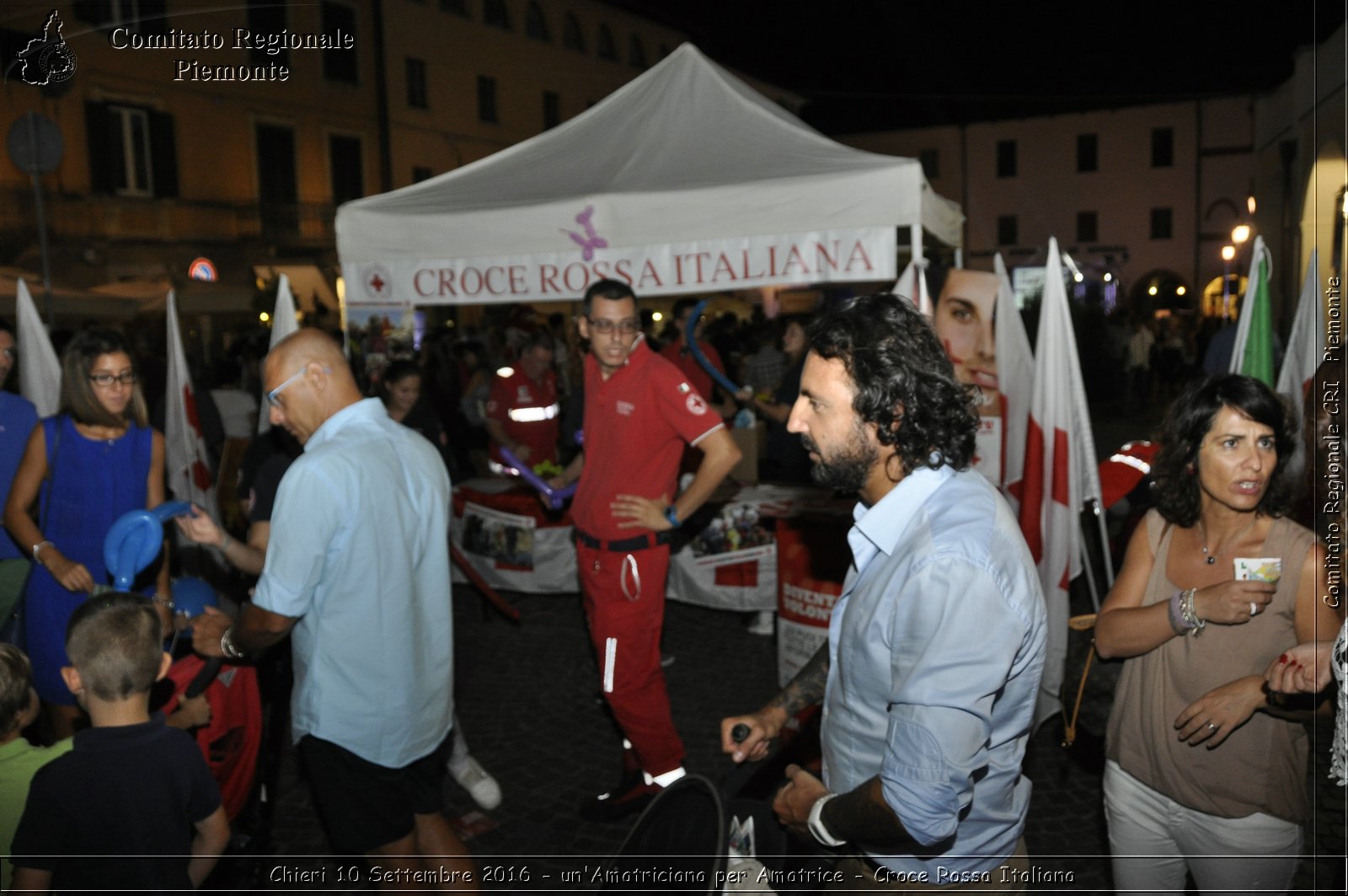 Chieri 10 Settembre 2016 - un'Amatriciana per Amatrice - Croce Rossa Italiana- Comitato Regionale del Piemonte