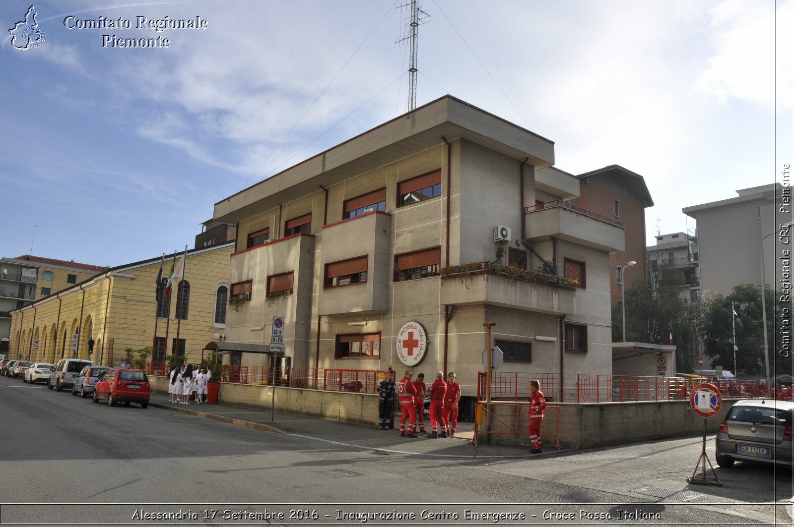 Alessandria 17 Settembre 2016 - Inaugurazione Centro Emergenze - Croce Rossa Italiana- Comitato Regionale del Piemonte