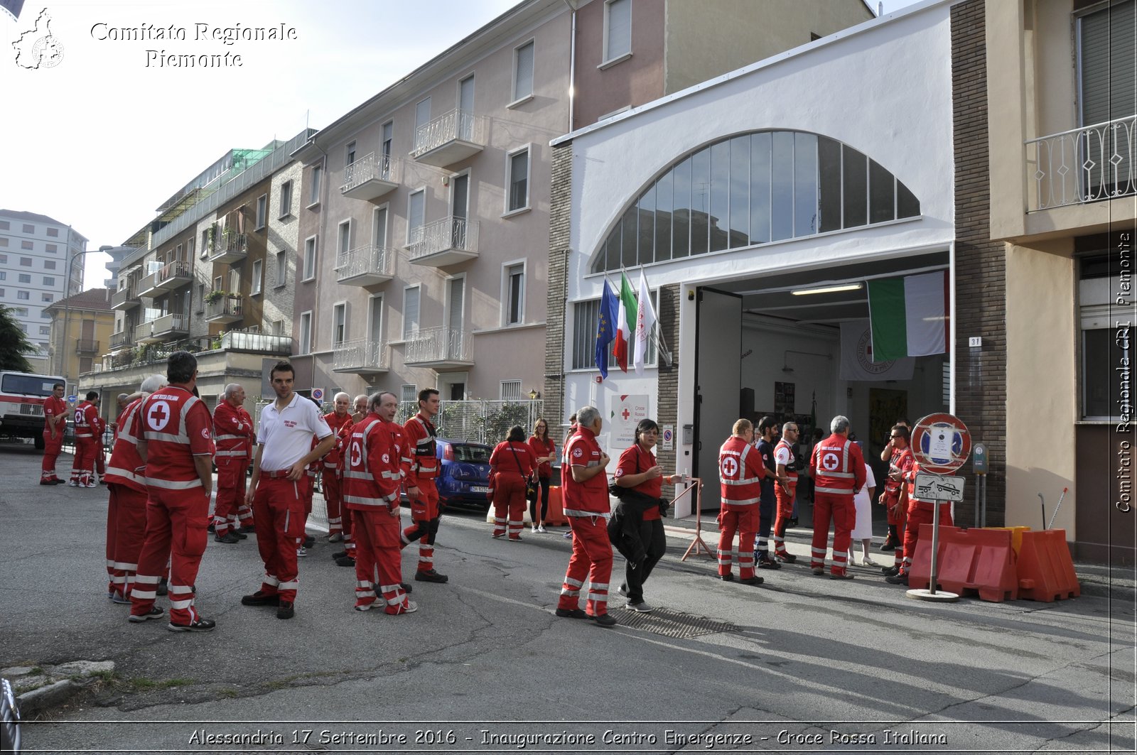 Alessandria 17 Settembre 2016 - Inaugurazione Centro Emergenze - Croce Rossa Italiana- Comitato Regionale del Piemonte