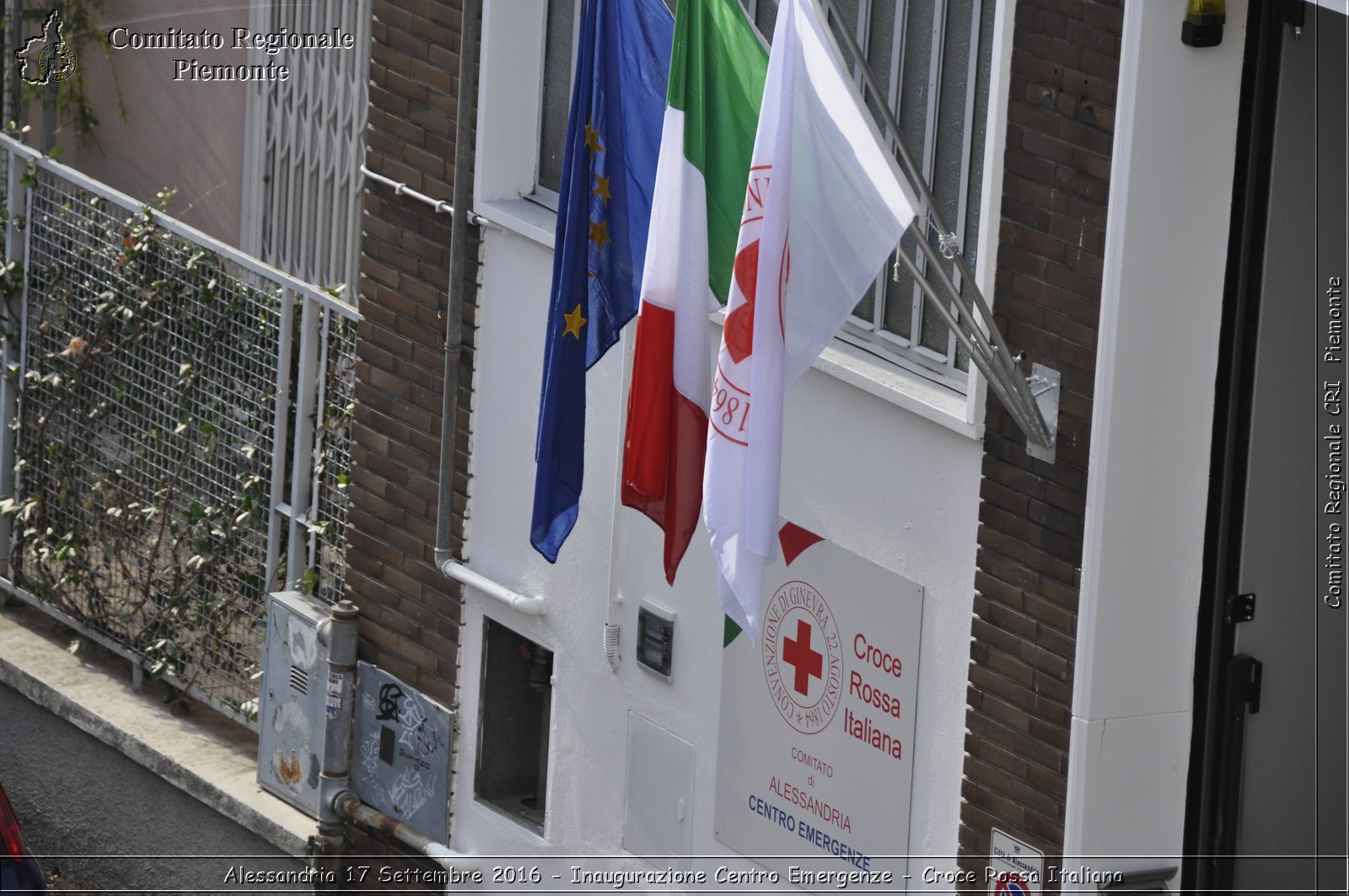 Alessandria 17 Settembre 2016 - Inaugurazione Centro Emergenze - Croce Rossa Italiana- Comitato Regionale del Piemonte