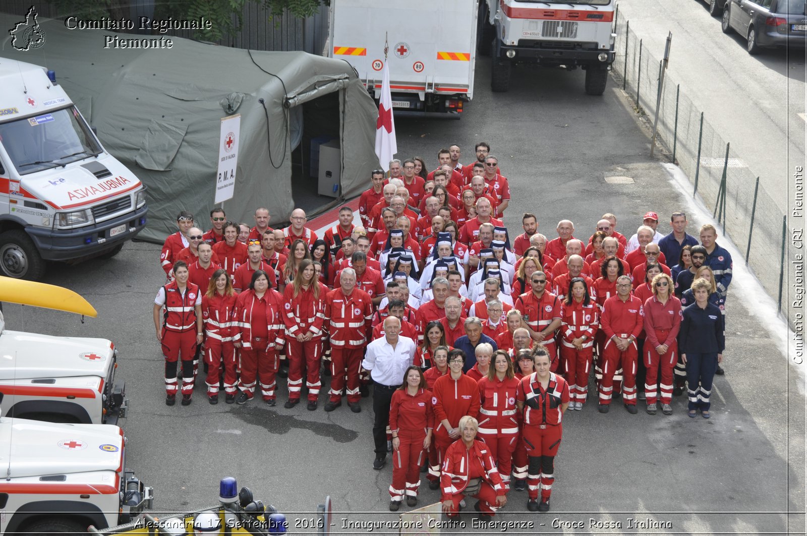 Alessandria 17 Settembre 2016 - Inaugurazione Centro Emergenze - Croce Rossa Italiana- Comitato Regionale del Piemonte