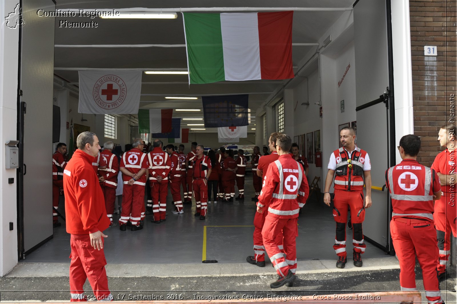 Alessandria 17 Settembre 2016 - Inaugurazione Centro Emergenze - Croce Rossa Italiana- Comitato Regionale del Piemonte