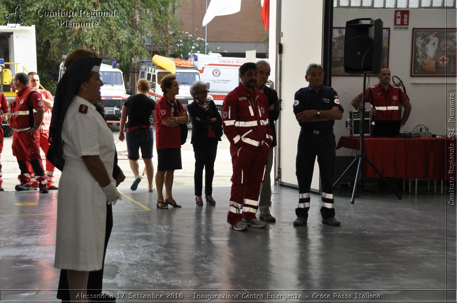 Alessandria 17 Settembre 2016 - Inaugurazione Centro Emergenze - Croce Rossa Italiana- Comitato Regionale del Piemonte