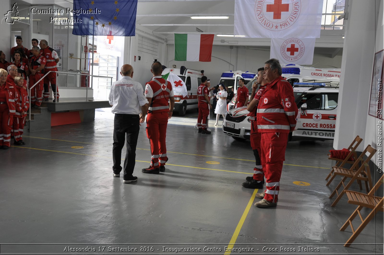 Alessandria 17 Settembre 2016 - Inaugurazione Centro Emergenze - Croce Rossa Italiana- Comitato Regionale del Piemonte