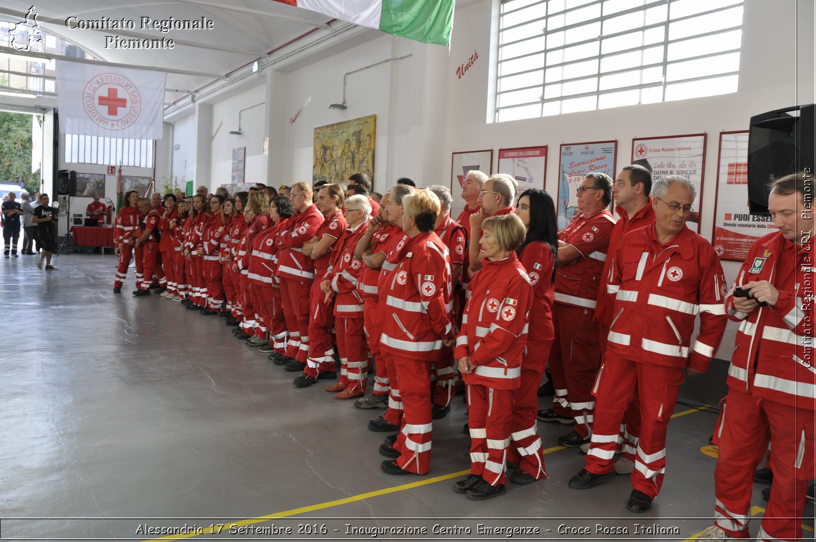 Alessandria 17 Settembre 2016 - Inaugurazione Centro Emergenze - Croce Rossa Italiana- Comitato Regionale del Piemonte