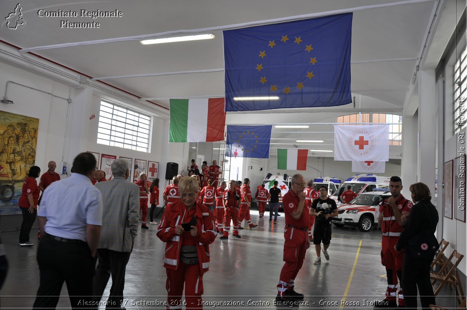 Alessandria 17 Settembre 2016 - Inaugurazione Centro Emergenze - Croce Rossa Italiana- Comitato Regionale del Piemonte