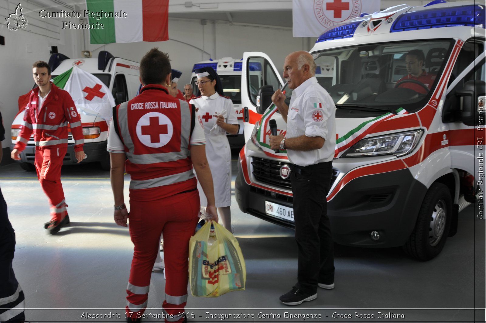 Alessandria 17 Settembre 2016 - Inaugurazione Centro Emergenze - Croce Rossa Italiana- Comitato Regionale del Piemonte