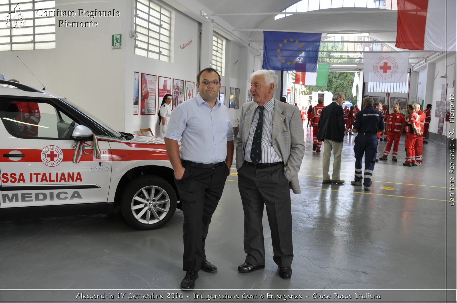 Alessandria 17 Settembre 2016 - Inaugurazione Centro Emergenze - Croce Rossa Italiana- Comitato Regionale del Piemonte