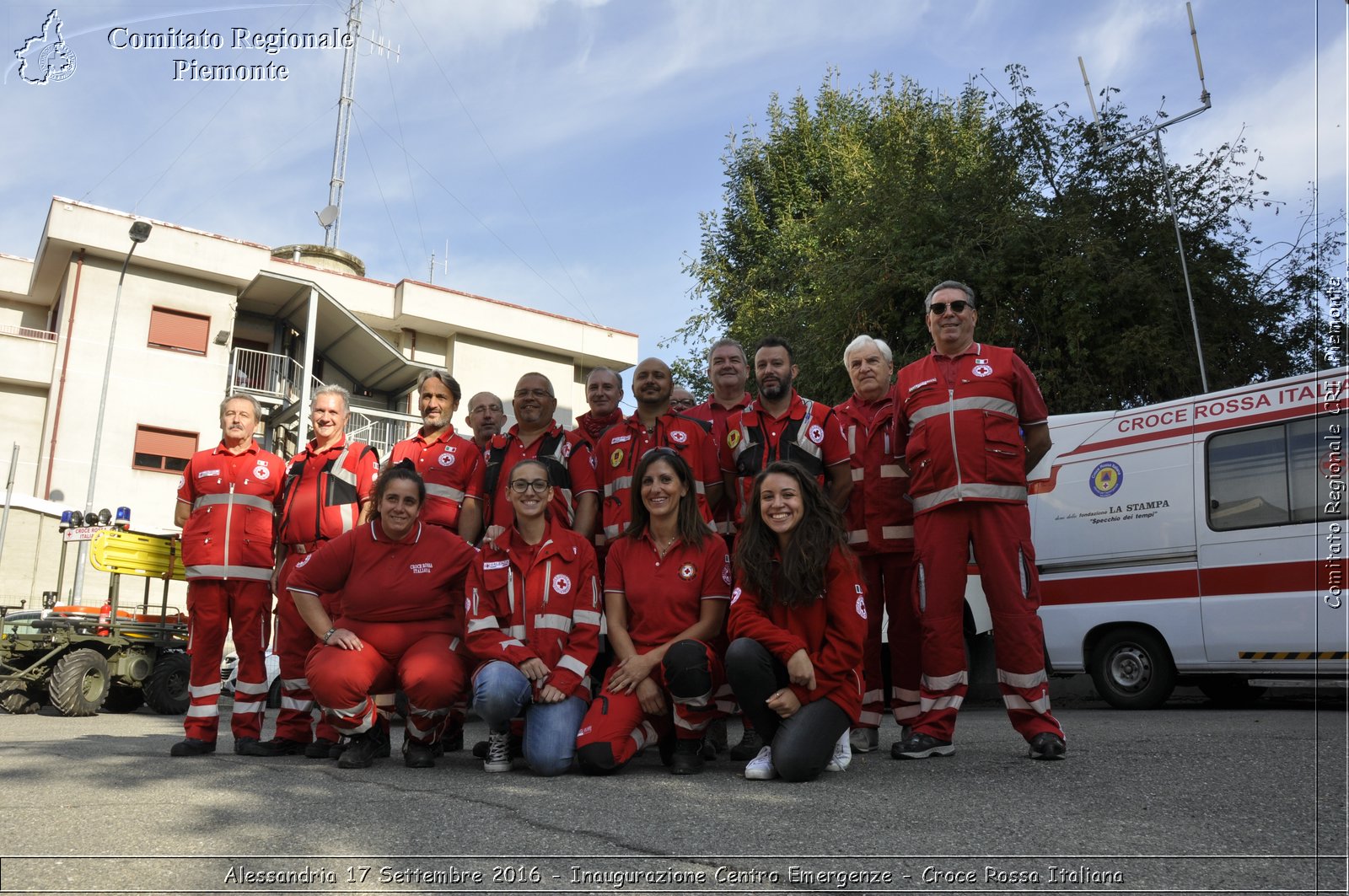 Alessandria 17 Settembre 2016 - Inaugurazione Centro Emergenze - Croce Rossa Italiana- Comitato Regionale del Piemonte