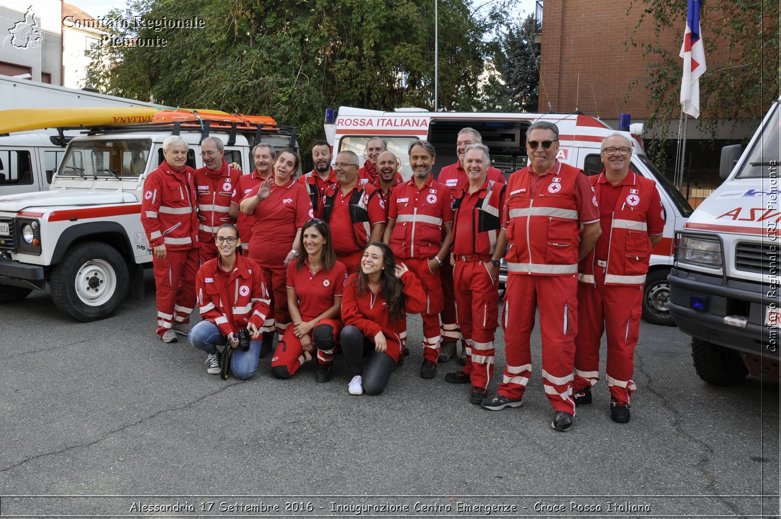 Alessandria 17 Settembre 2016 - Inaugurazione Centro Emergenze - Croce Rossa Italiana- Comitato Regionale del Piemonte