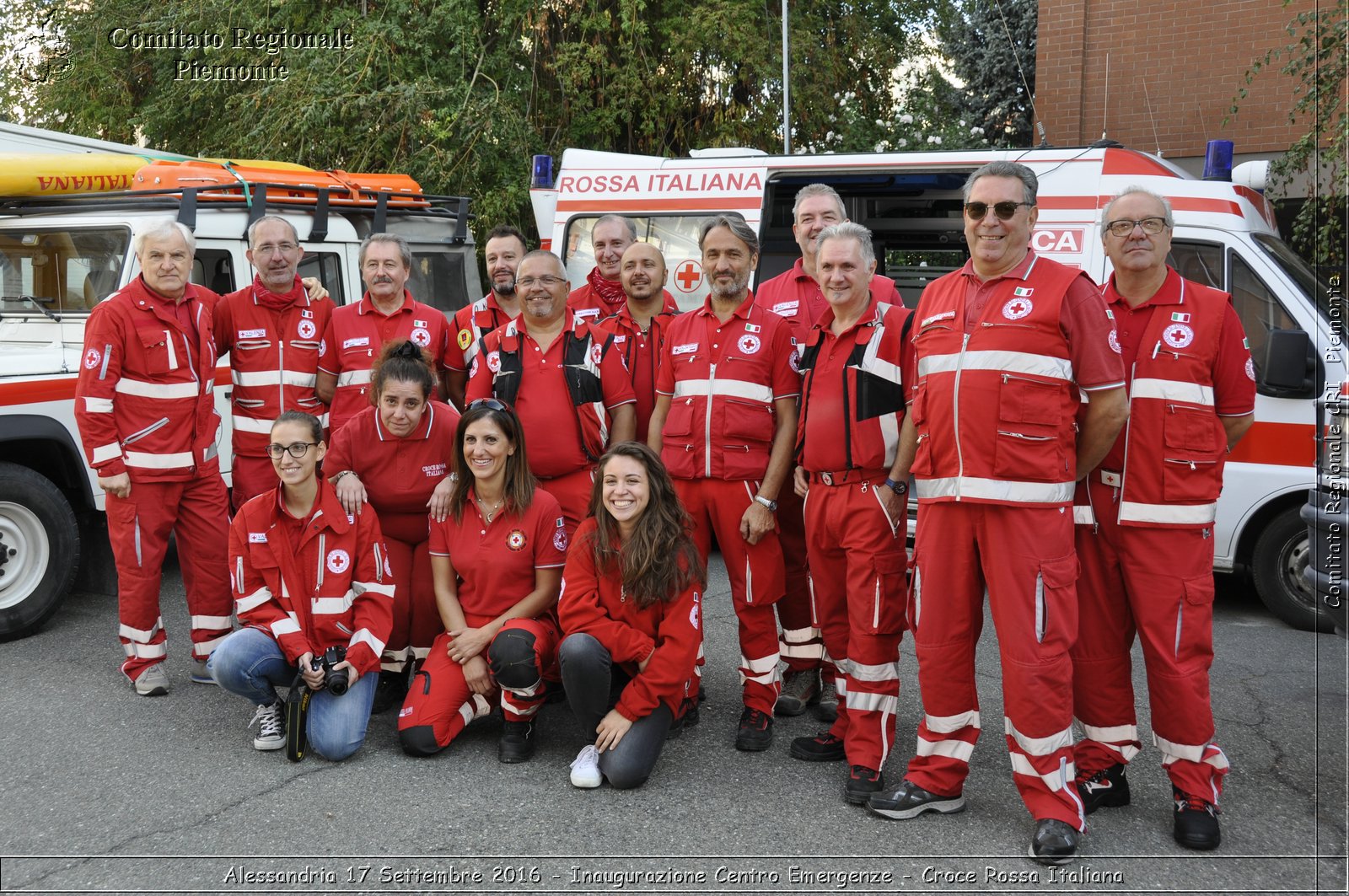 Alessandria 17 Settembre 2016 - Inaugurazione Centro Emergenze - Croce Rossa Italiana- Comitato Regionale del Piemonte