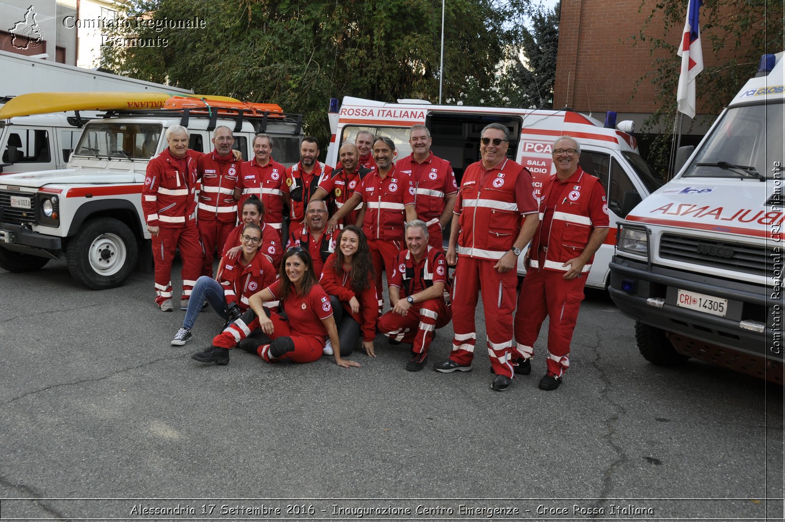 Alessandria 17 Settembre 2016 - Inaugurazione Centro Emergenze - Croce Rossa Italiana- Comitato Regionale del Piemonte