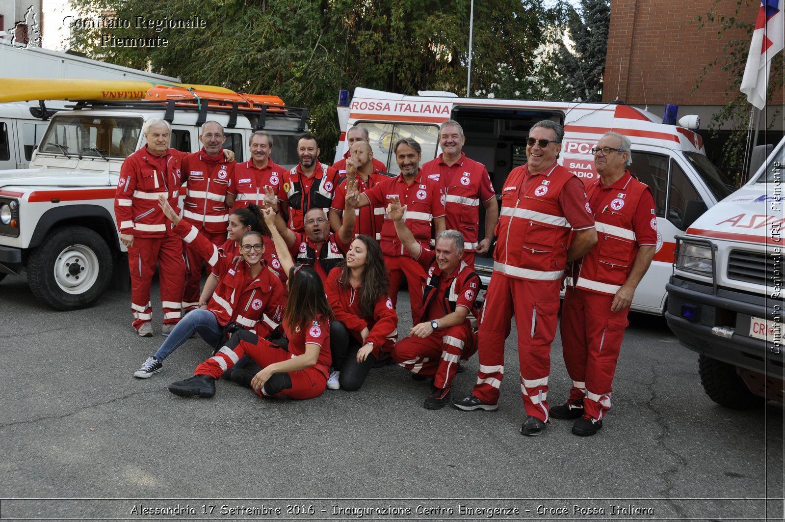 Alessandria 17 Settembre 2016 - Inaugurazione Centro Emergenze - Croce Rossa Italiana- Comitato Regionale del Piemonte