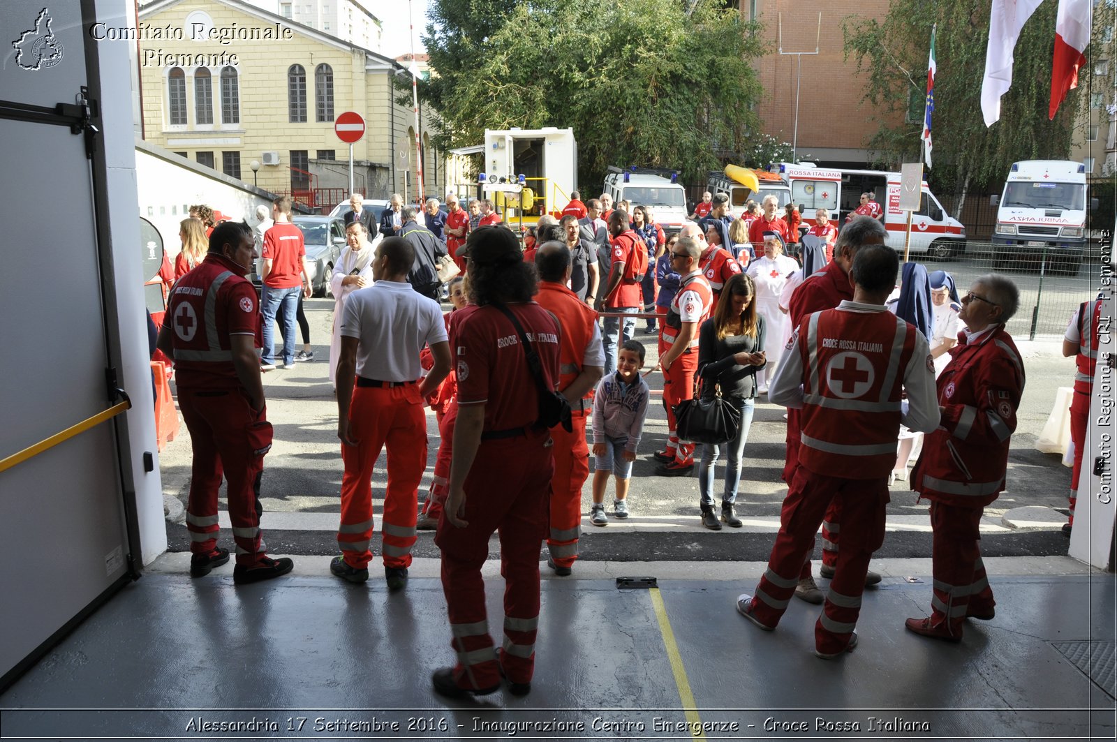 Alessandria 17 Settembre 2016 - Inaugurazione Centro Emergenze - Croce Rossa Italiana- Comitato Regionale del Piemonte