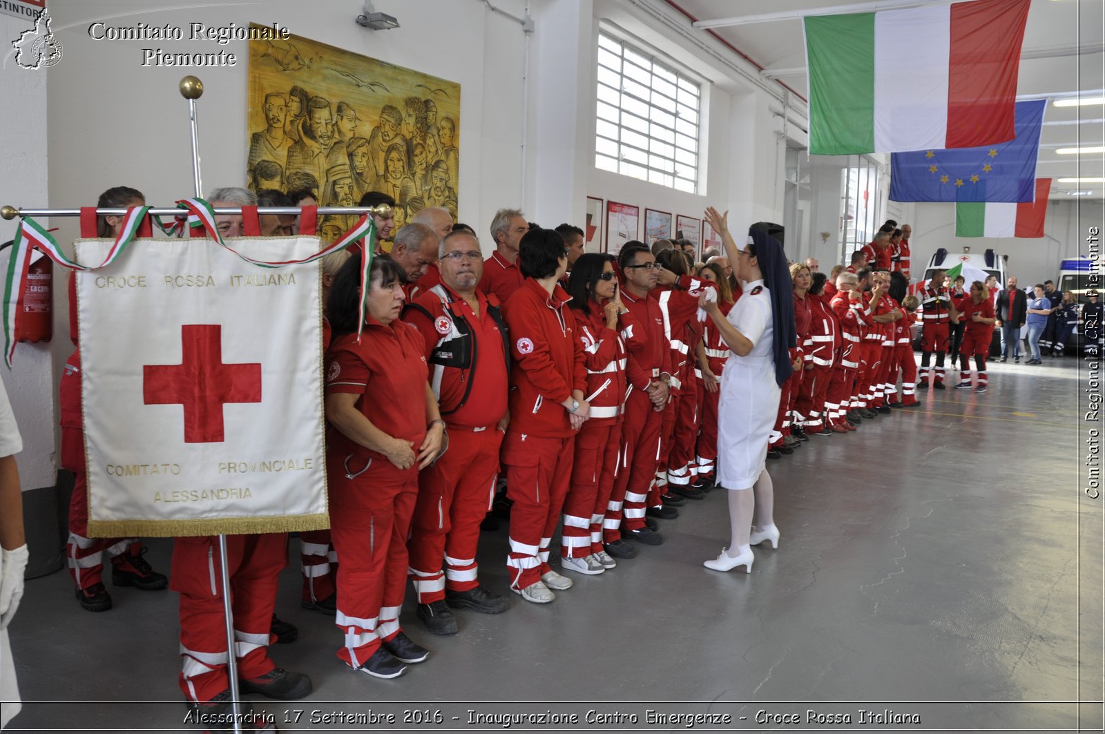 Alessandria 17 Settembre 2016 - Inaugurazione Centro Emergenze - Croce Rossa Italiana- Comitato Regionale del Piemonte