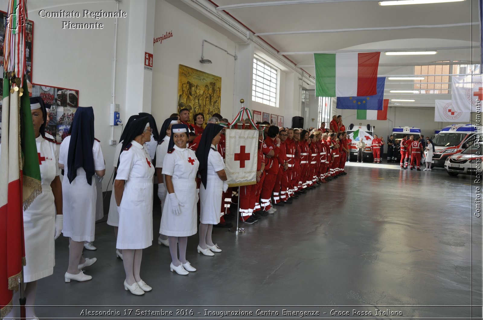 Alessandria 17 Settembre 2016 - Inaugurazione Centro Emergenze - Croce Rossa Italiana- Comitato Regionale del Piemonte