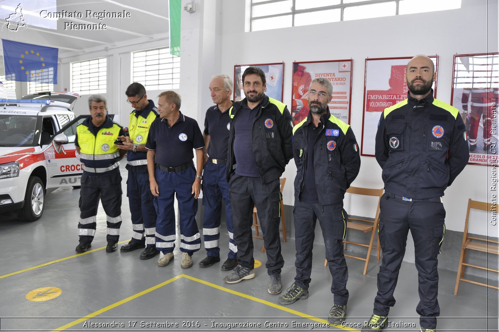 Alessandria 17 Settembre 2016 - Inaugurazione Centro Emergenze - Croce Rossa Italiana- Comitato Regionale del Piemonte