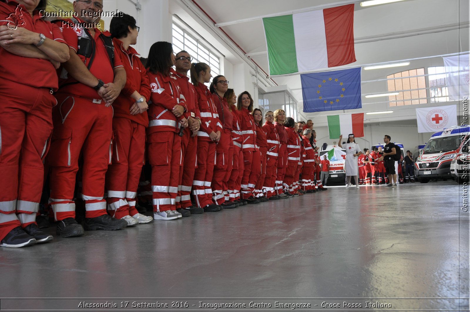 Alessandria 17 Settembre 2016 - Inaugurazione Centro Emergenze - Croce Rossa Italiana- Comitato Regionale del Piemonte