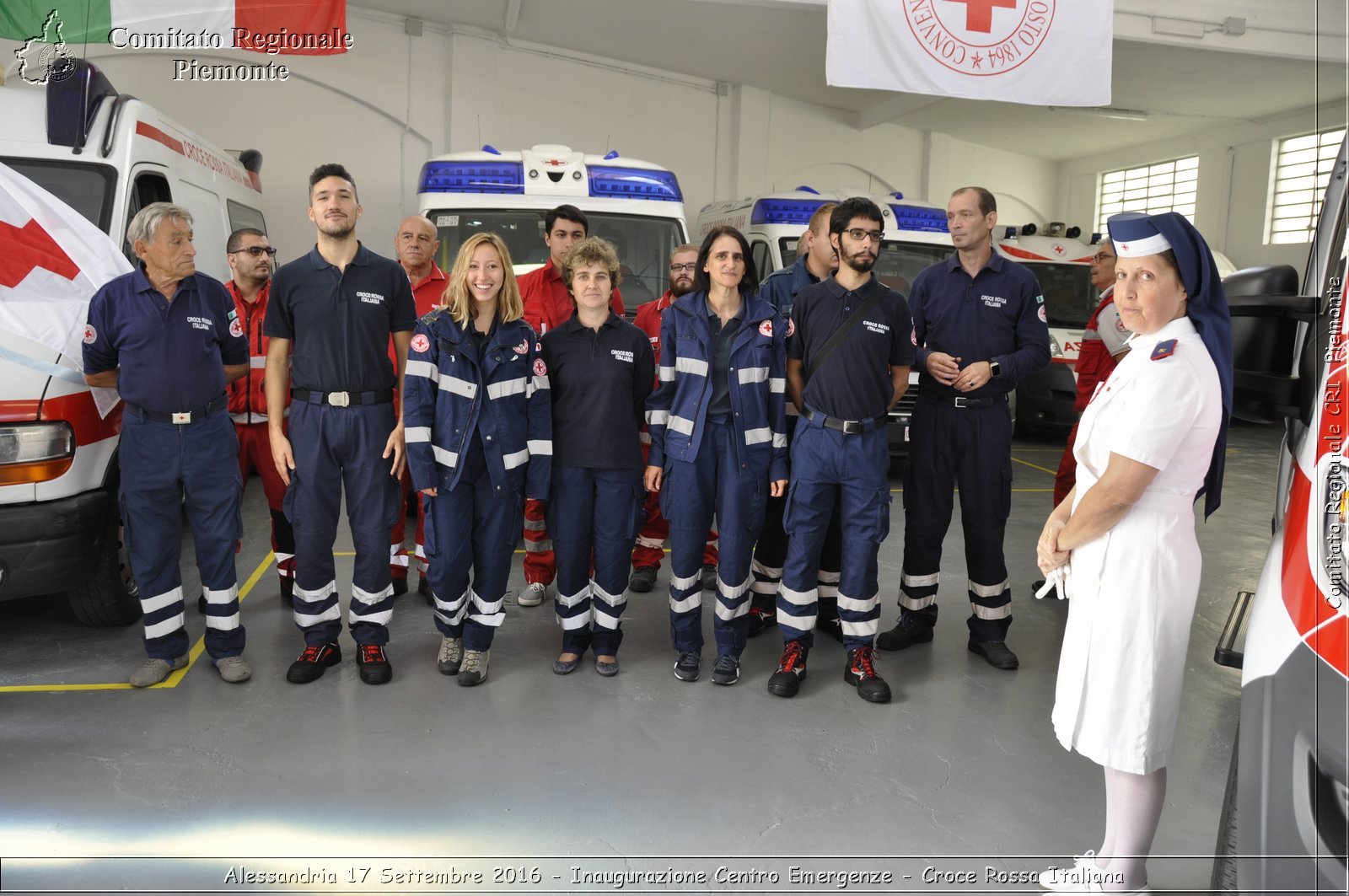 Alessandria 17 Settembre 2016 - Inaugurazione Centro Emergenze - Croce Rossa Italiana- Comitato Regionale del Piemonte