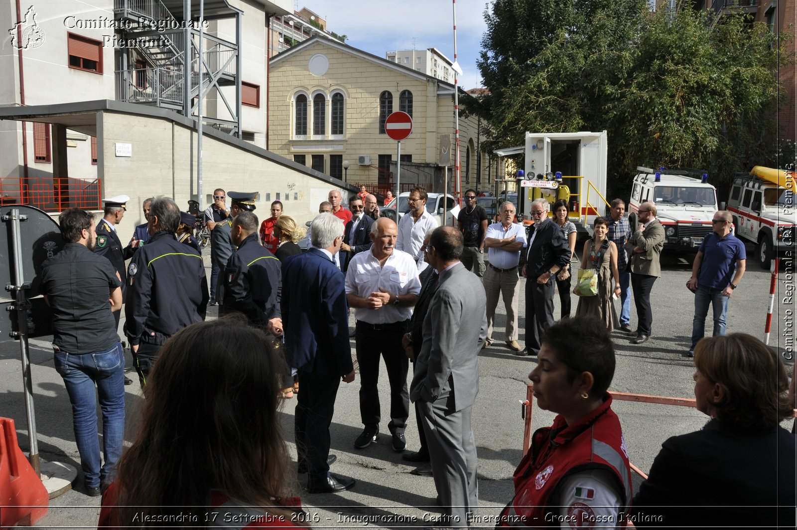 Alessandria 17 Settembre 2016 - Inaugurazione Centro Emergenze - Croce Rossa Italiana- Comitato Regionale del Piemonte