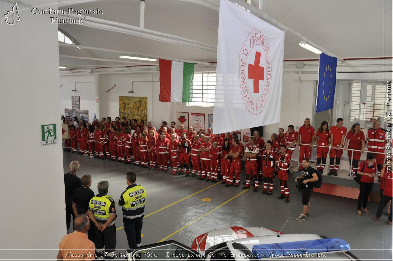 Alessandria 17 Settembre 2016 - Inaugurazione Centro Emergenze - Croce Rossa Italiana- Comitato Regionale del Piemonte