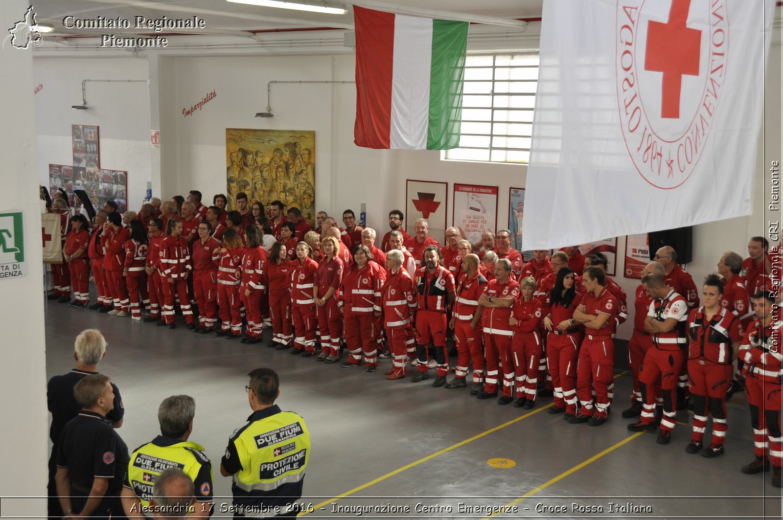 Alessandria 17 Settembre 2016 - Inaugurazione Centro Emergenze - Croce Rossa Italiana- Comitato Regionale del Piemonte