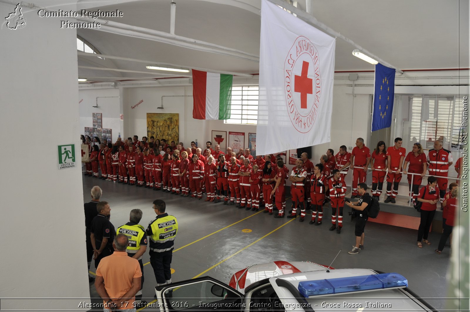 Alessandria 17 Settembre 2016 - Inaugurazione Centro Emergenze - Croce Rossa Italiana- Comitato Regionale del Piemonte