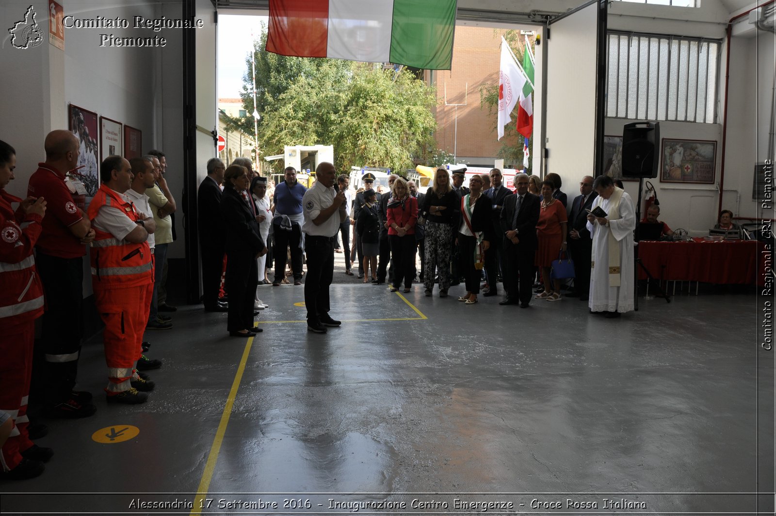 Alessandria 17 Settembre 2016 - Inaugurazione Centro Emergenze - Croce Rossa Italiana- Comitato Regionale del Piemonte