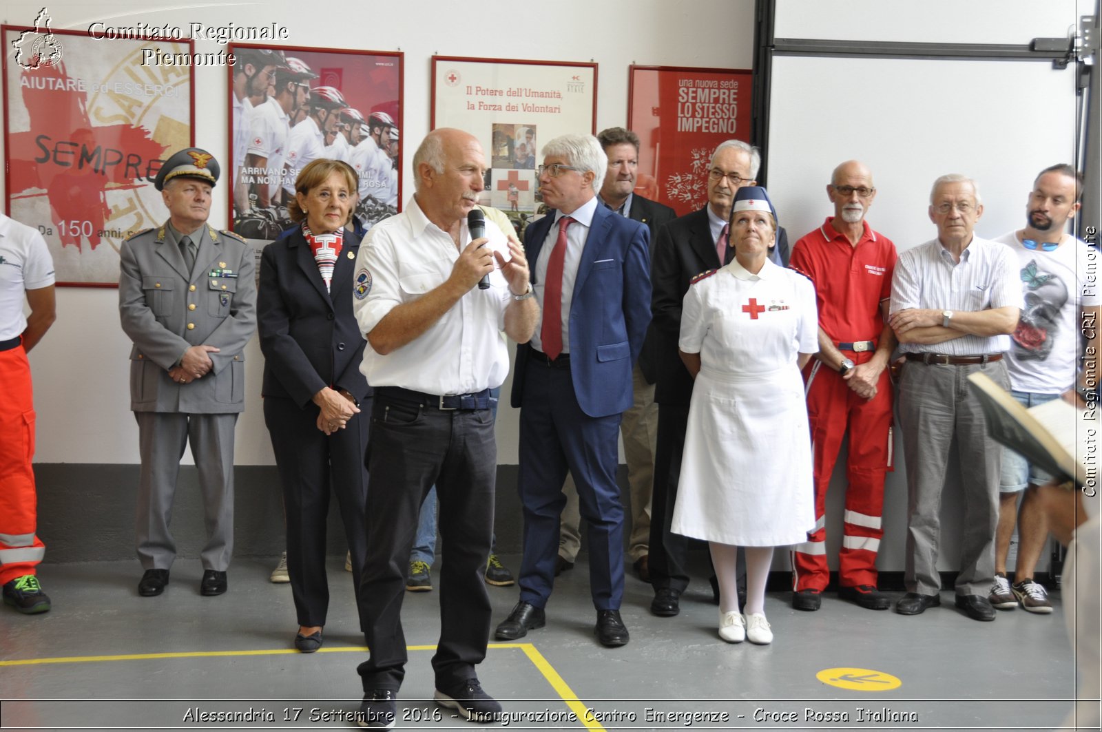 Alessandria 17 Settembre 2016 - Inaugurazione Centro Emergenze - Croce Rossa Italiana- Comitato Regionale del Piemonte