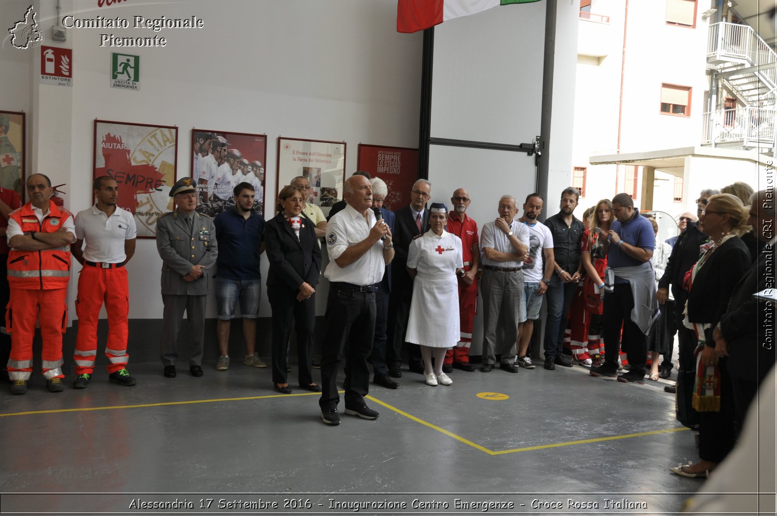 Alessandria 17 Settembre 2016 - Inaugurazione Centro Emergenze - Croce Rossa Italiana- Comitato Regionale del Piemonte