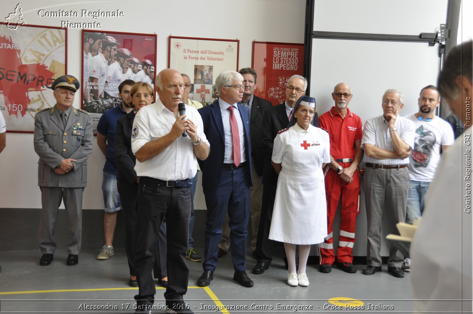 Alessandria 17 Settembre 2016 - Inaugurazione Centro Emergenze - Croce Rossa Italiana- Comitato Regionale del Piemonte