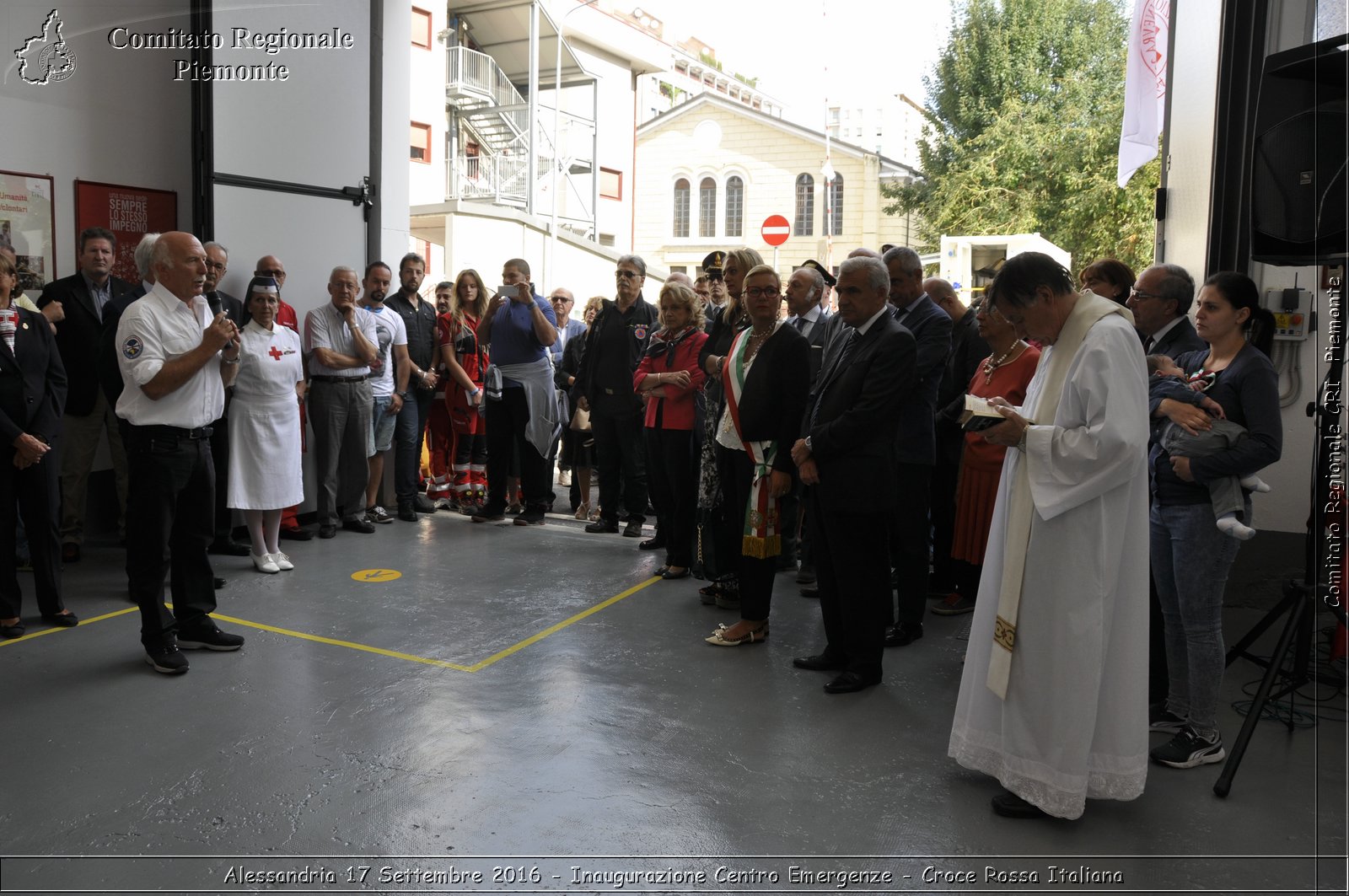 Alessandria 17 Settembre 2016 - Inaugurazione Centro Emergenze - Croce Rossa Italiana- Comitato Regionale del Piemonte