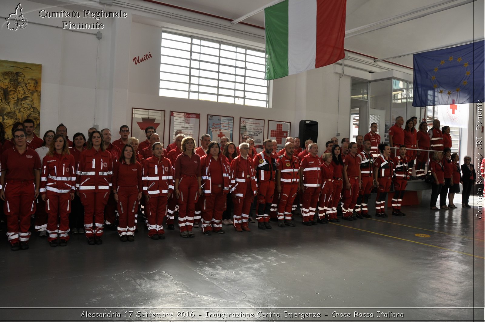 Alessandria 17 Settembre 2016 - Inaugurazione Centro Emergenze - Croce Rossa Italiana- Comitato Regionale del Piemonte