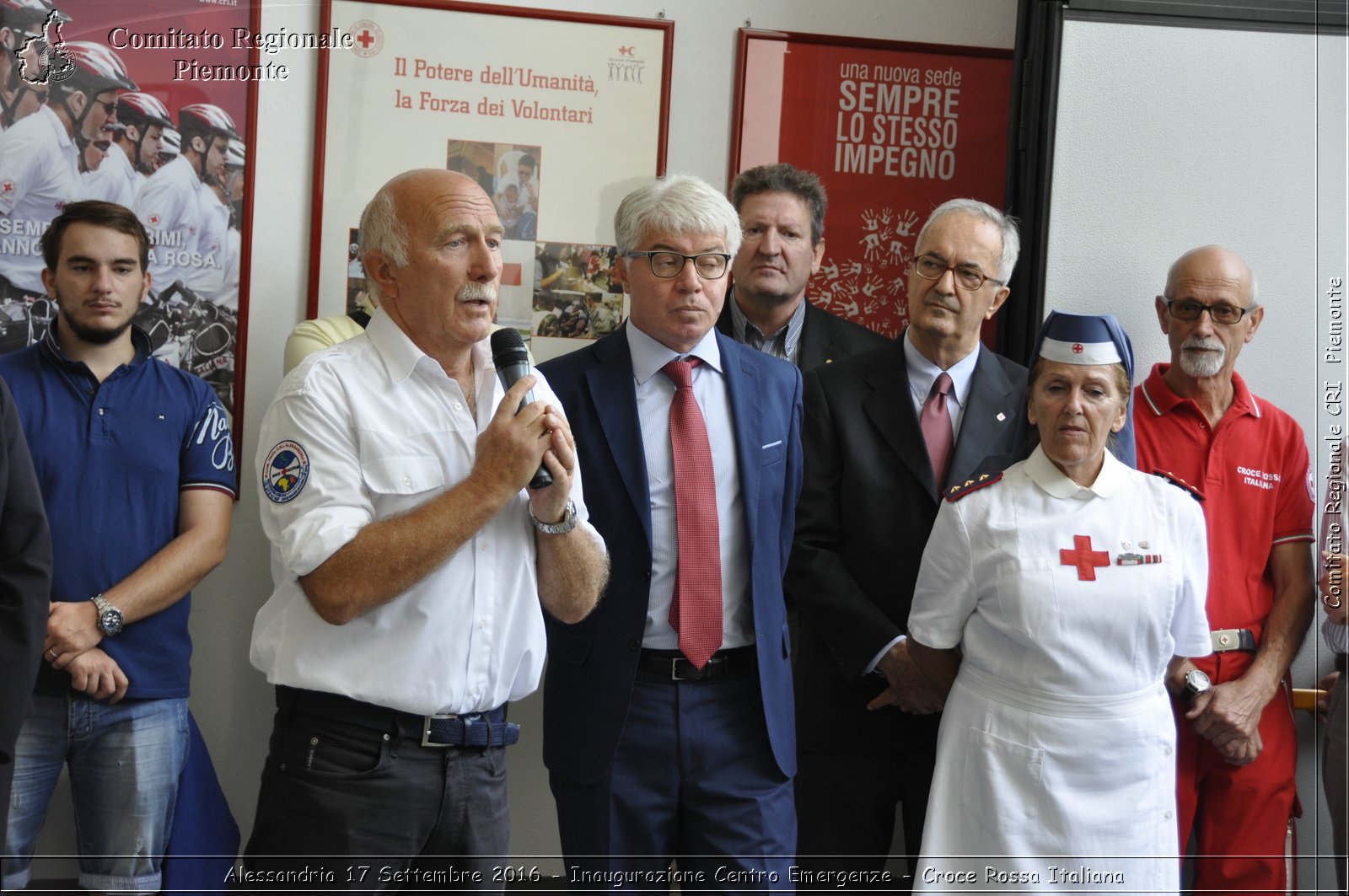 Alessandria 17 Settembre 2016 - Inaugurazione Centro Emergenze - Croce Rossa Italiana- Comitato Regionale del Piemonte