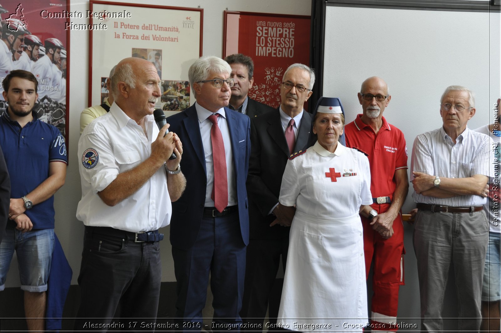 Alessandria 17 Settembre 2016 - Inaugurazione Centro Emergenze - Croce Rossa Italiana- Comitato Regionale del Piemonte