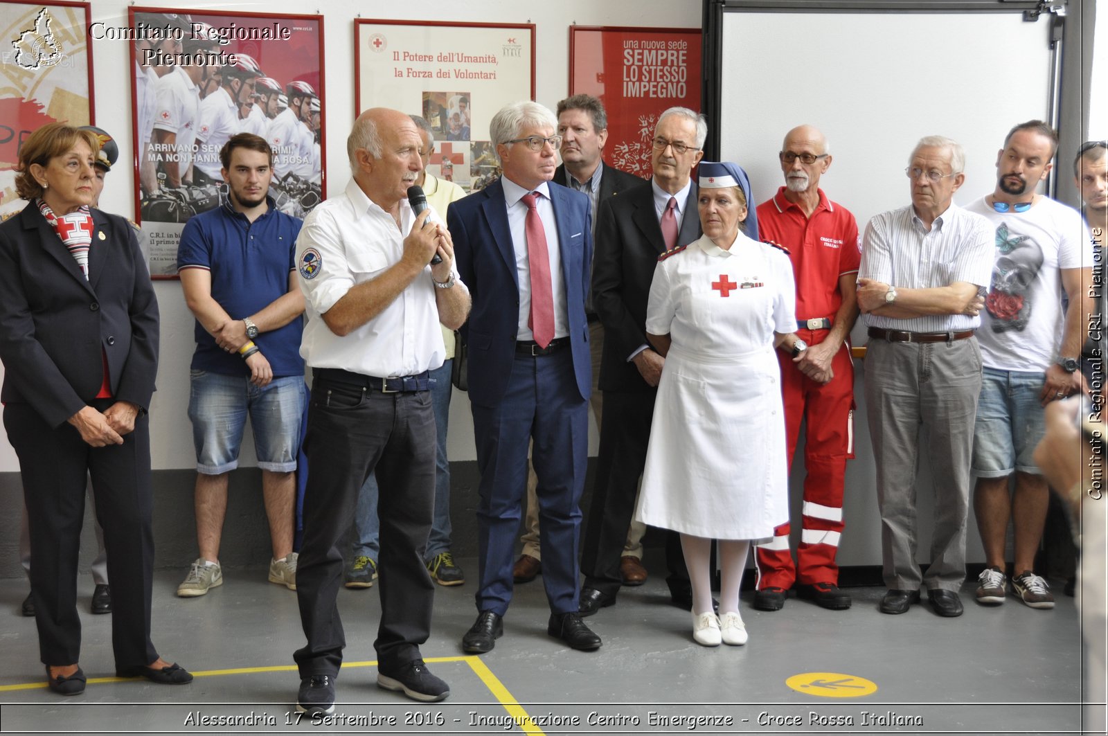 Alessandria 17 Settembre 2016 - Inaugurazione Centro Emergenze - Croce Rossa Italiana- Comitato Regionale del Piemonte