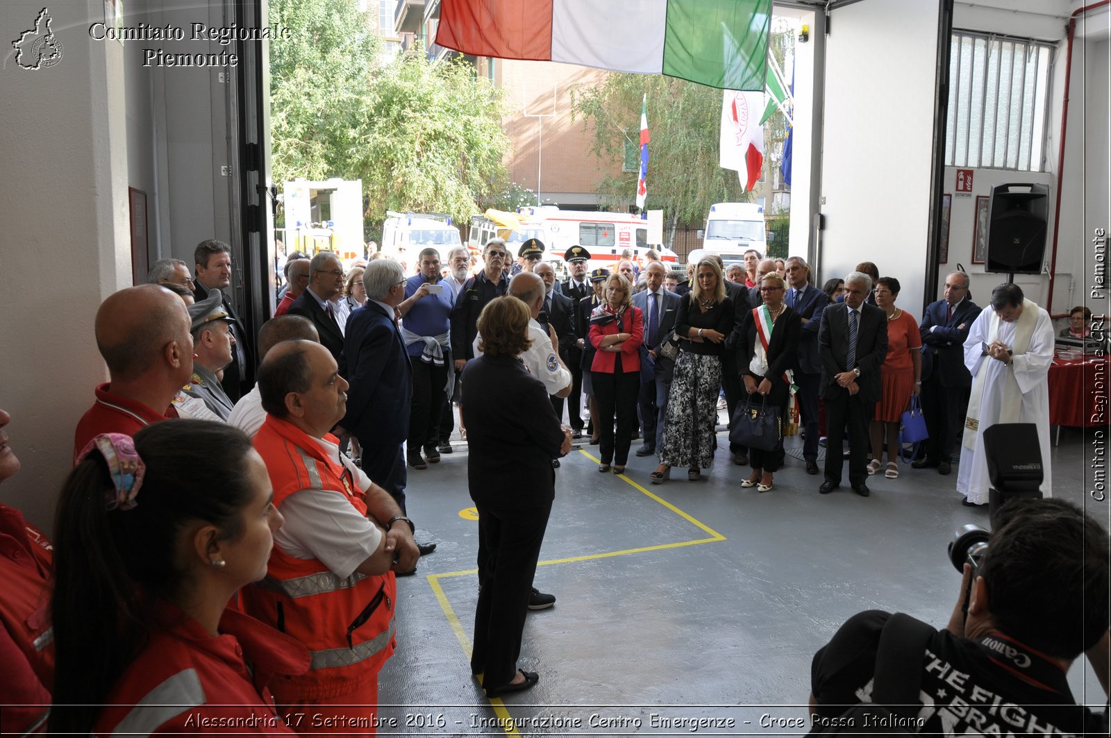 Alessandria 17 Settembre 2016 - Inaugurazione Centro Emergenze - Croce Rossa Italiana- Comitato Regionale del Piemonte