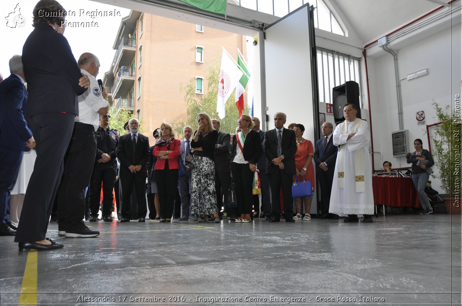 Alessandria 17 Settembre 2016 - Inaugurazione Centro Emergenze - Croce Rossa Italiana- Comitato Regionale del Piemonte