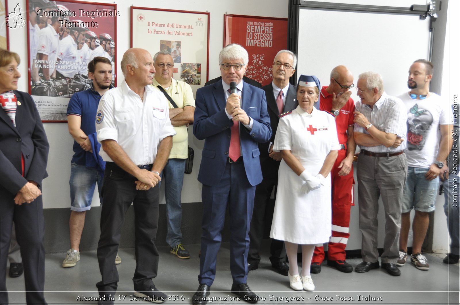 Alessandria 17 Settembre 2016 - Inaugurazione Centro Emergenze - Croce Rossa Italiana- Comitato Regionale del Piemonte