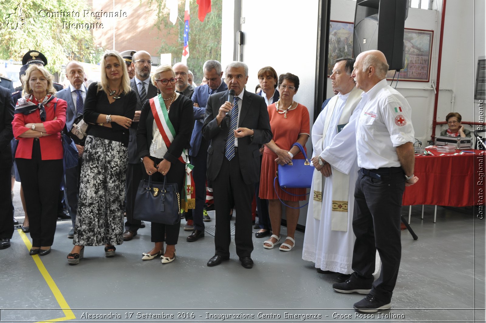 Alessandria 17 Settembre 2016 - Inaugurazione Centro Emergenze - Croce Rossa Italiana- Comitato Regionale del Piemonte