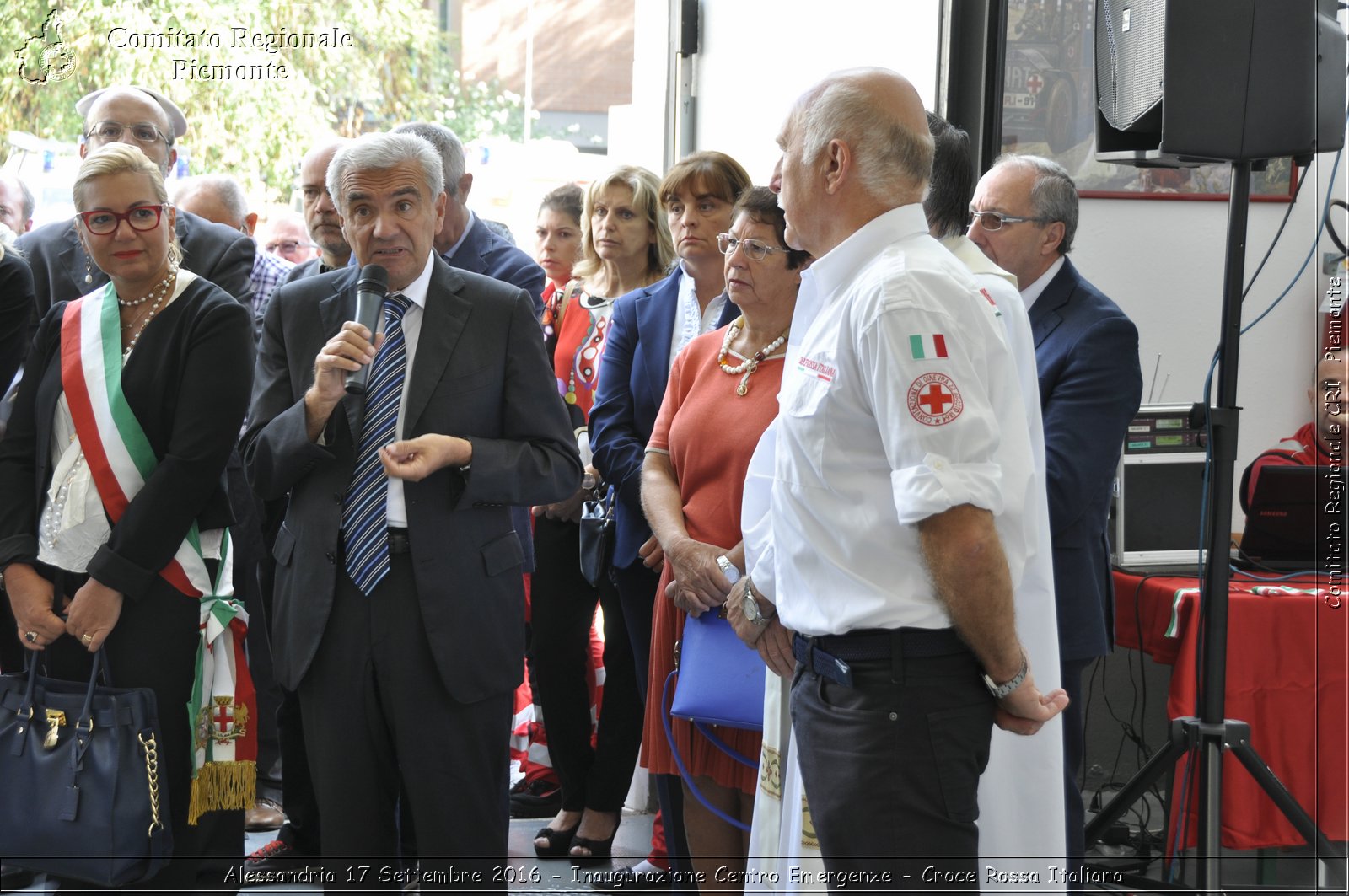 Alessandria 17 Settembre 2016 - Inaugurazione Centro Emergenze - Croce Rossa Italiana- Comitato Regionale del Piemonte